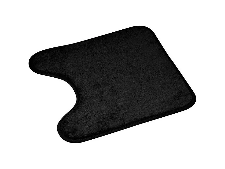Tapis Contour WC "Vitamine II" 45x45cm Noir