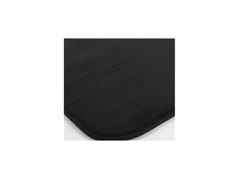 Tapis Contour WC "Vitamine II" 45x45cm Noir