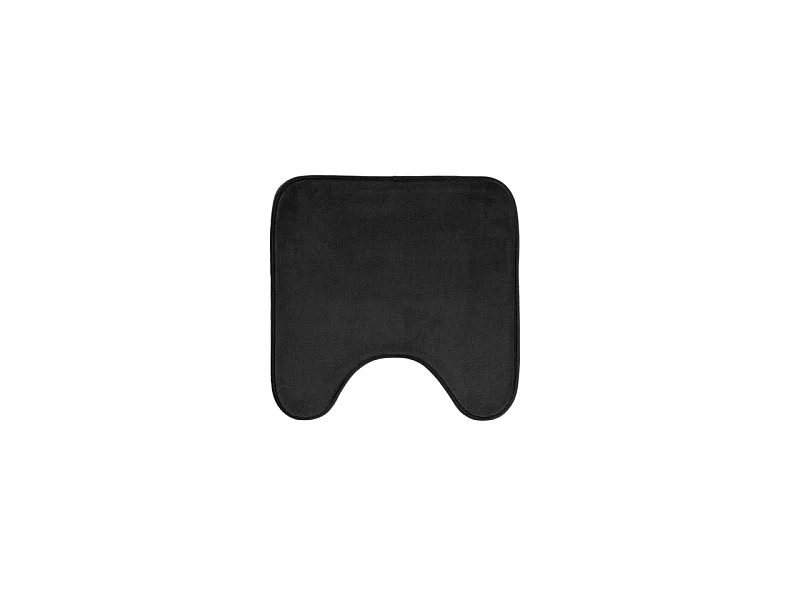 Tapis Contour WC "Vitamine II" 45x45cm Noir