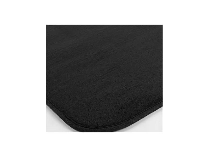 Tapis Contour WC "Vitamine II" 45x45cm Noir
