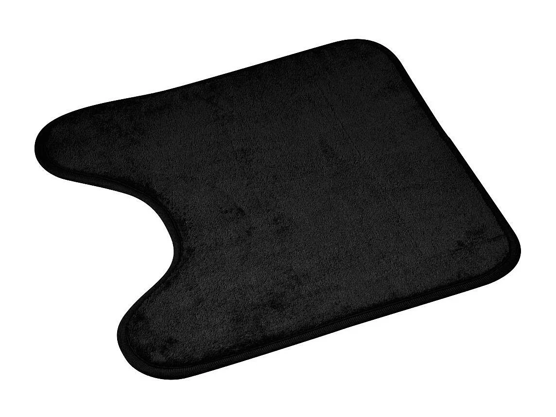 Tapis Contour WC "Vitamine II" 45x45cm Noir