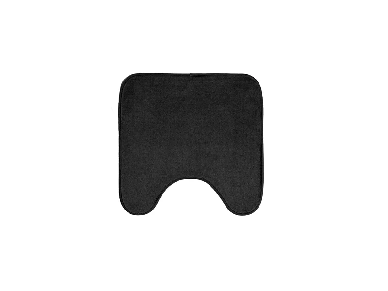 Tapis Contour WC "Vitamine II" 45x45cm Noir