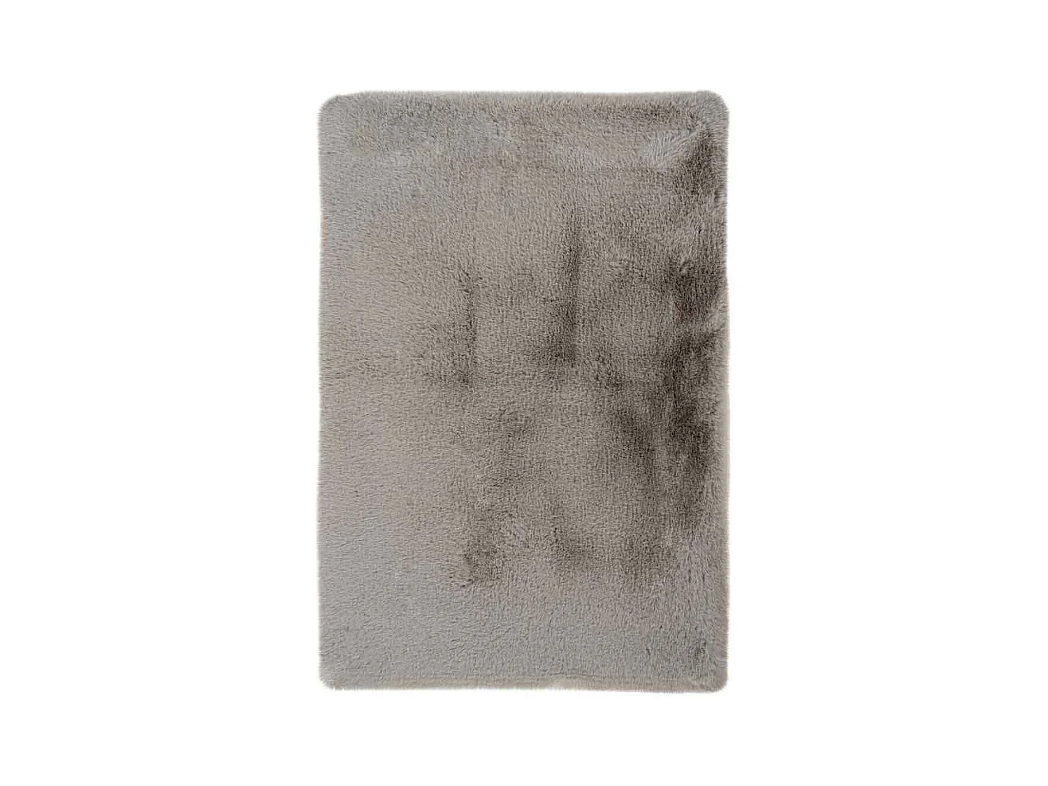 Tapis de Bain Doux Antidérapant "Rabbit" Gris Clair 65 x 100 cm