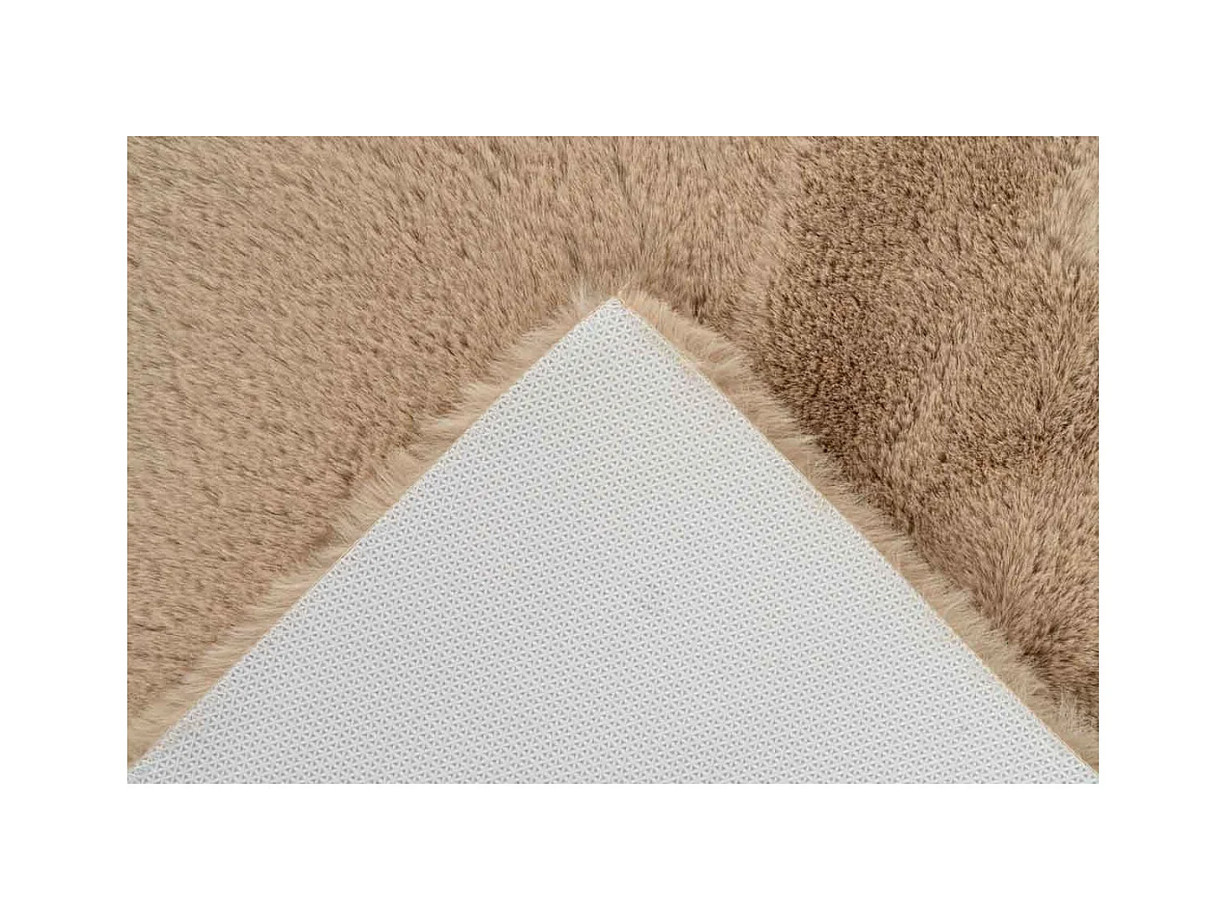 Tapis de Bain Doux Antidérapant "Rabbit" Beige 40 x 60 cm