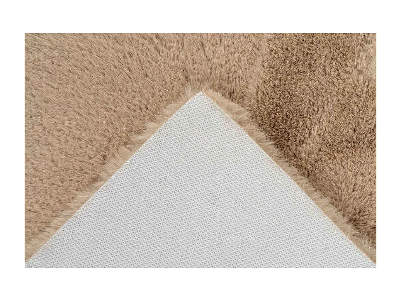 Tapis de Bain Doux Antidérapant "Rabbit" Beige 40 x 60 cm