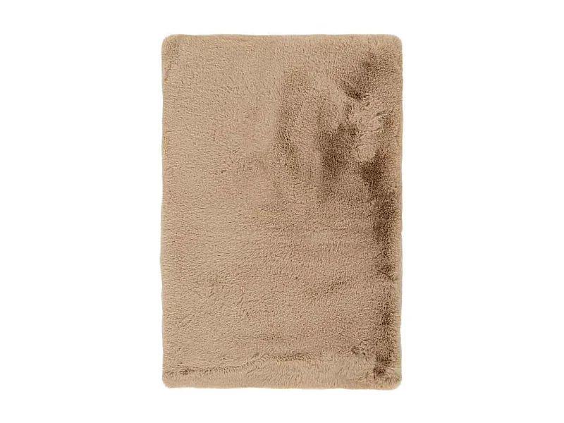 Tapis de Bain Doux Antidérapant "Rabbit" Beige 40 x 60 cm