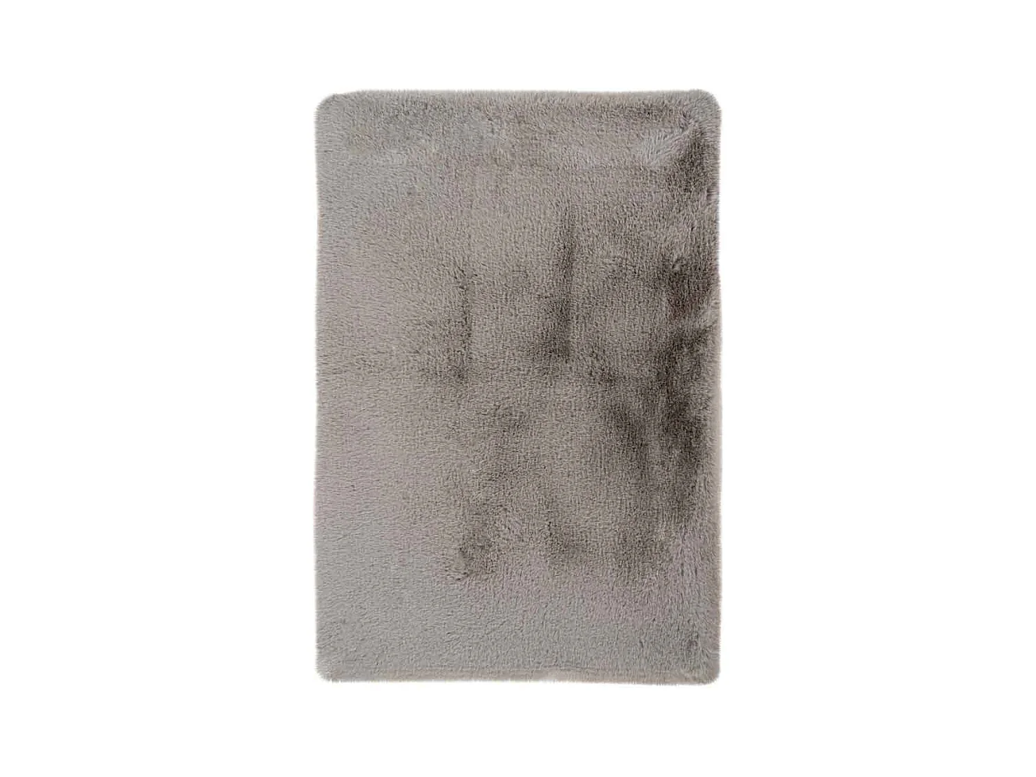 Tapis de Bain Doux Antidérapant "Rabbit" Gris Clair 40 x 60 cm