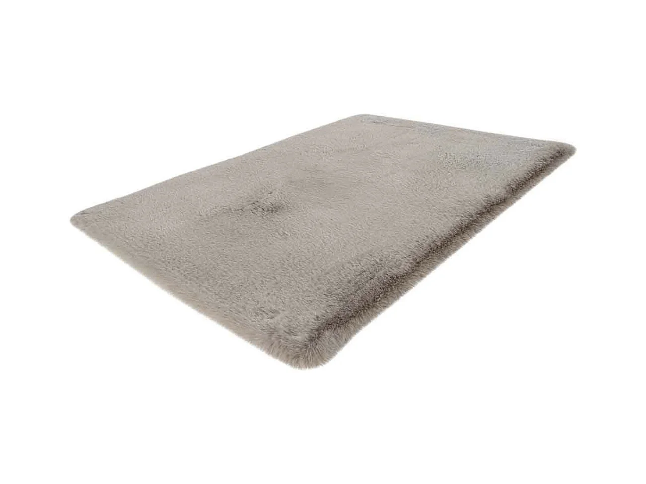 Tapis de Bain Doux Antidérapant "Rabbit" Gris Clair 40 x 60 cm