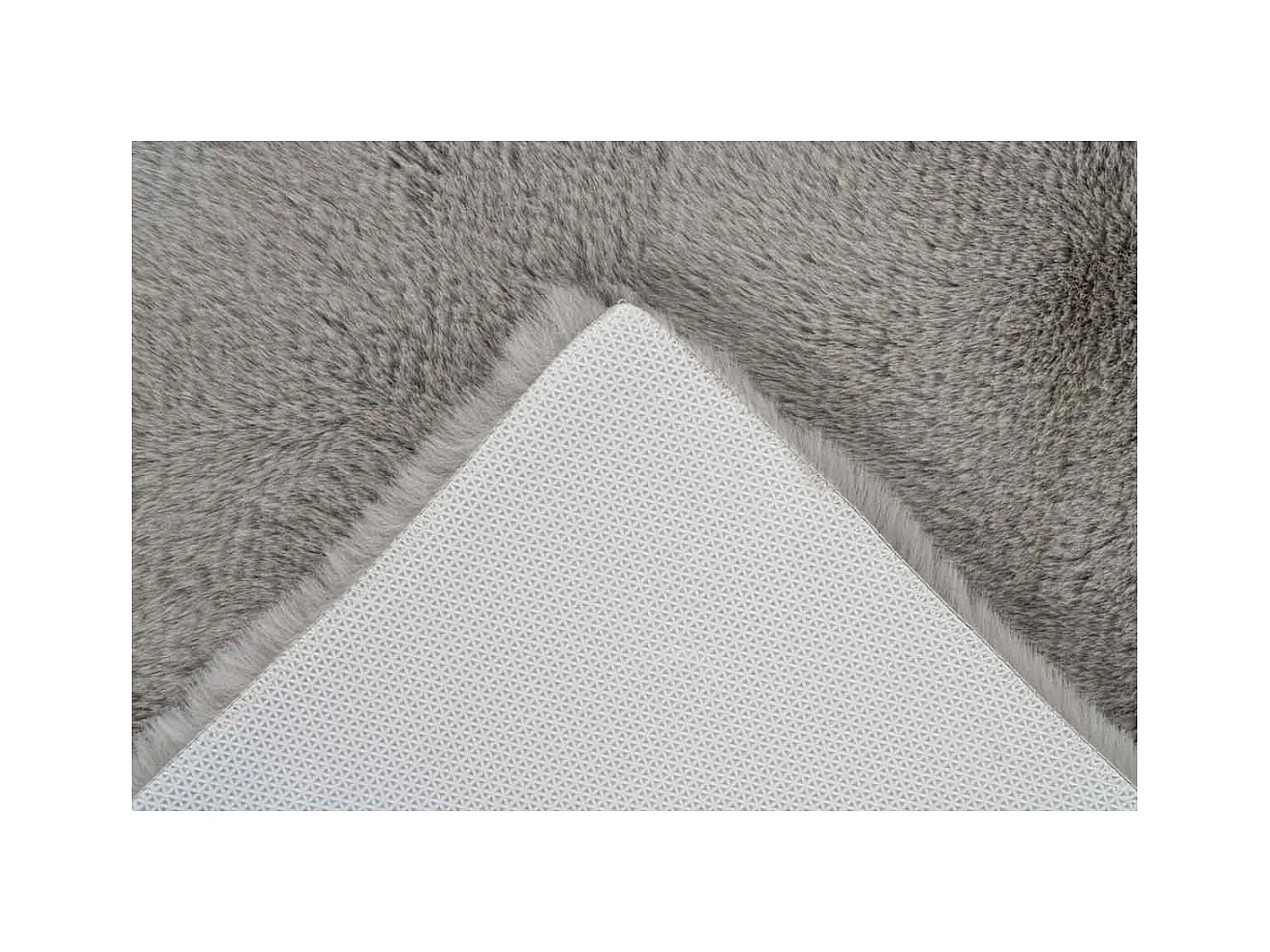 Tapis de Bain Doux Antidérapant "Rabbit" Gris Clair 40 x 60 cm