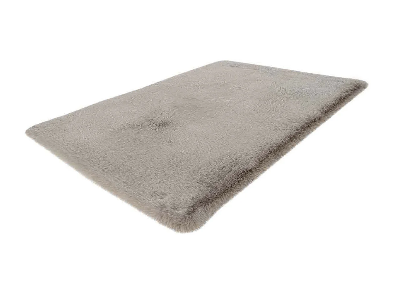 Tapis de Bain Doux Antidérapant "Rabbit" Gris Clair 40 x 60 cm