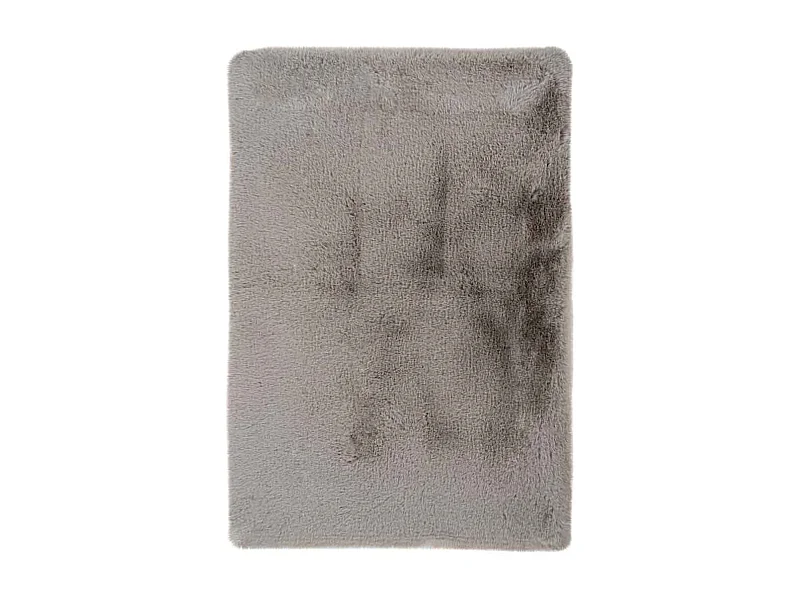 Tapis de Bain Doux Antidérapant "Rabbit" Gris Clair 40 x 60 cm