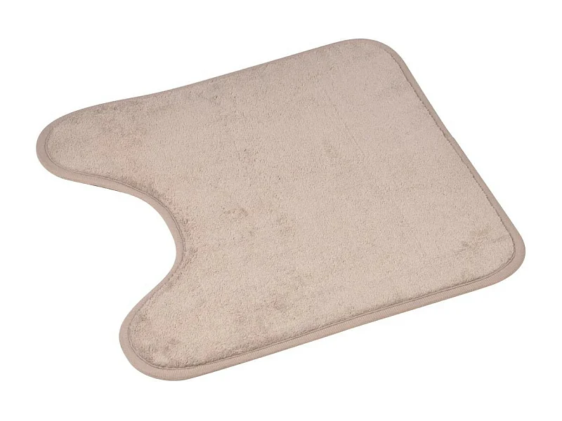Tapis Contour WC "Vitamine II" 45x45cm Taupe