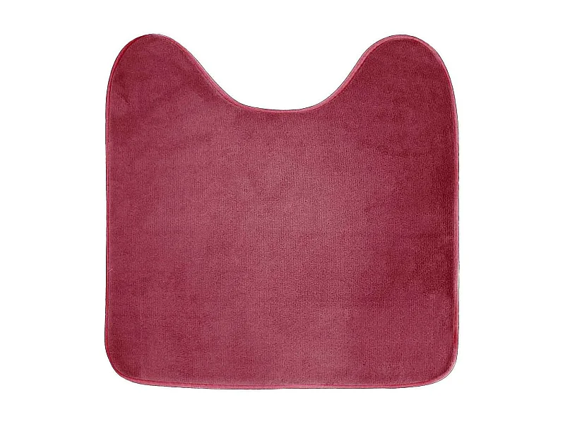 Tapis Contour WC "Vitamine" 45x45cm Framboise