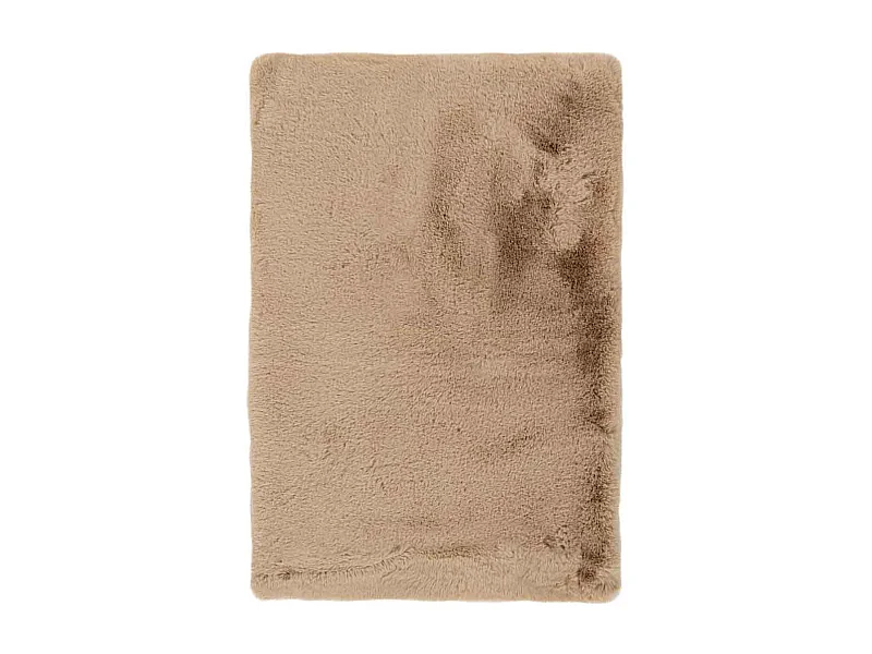 Tapis de Bain Doux Antidérapant "Rabbit" Beige 65 x 100 cm