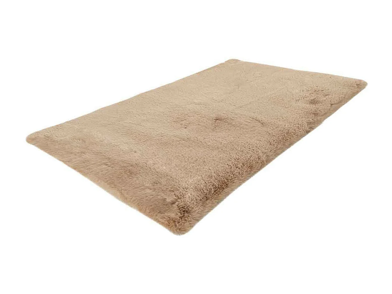 Tapis de Bain Doux Antidérapant "Rabbit" Beige 65 x 100 cm
