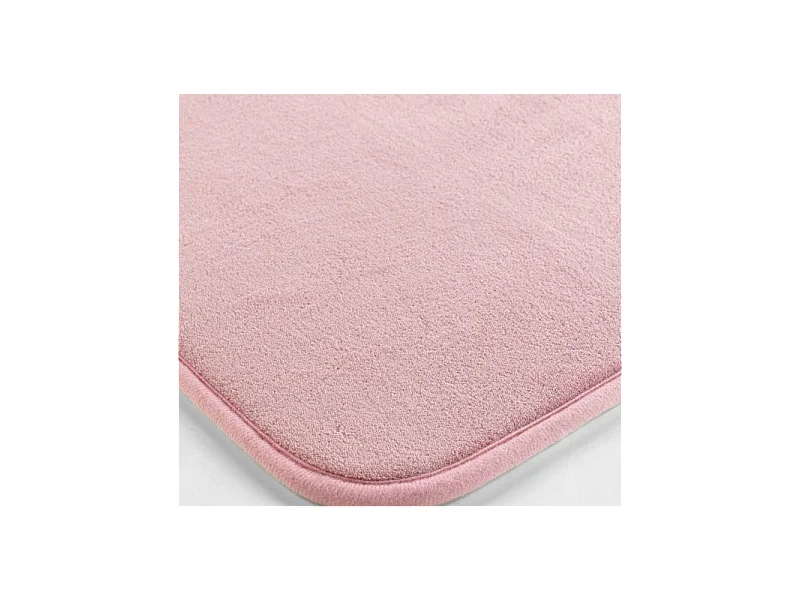 Tapis Contour WC "Vitamine II" 45x45cm Rose