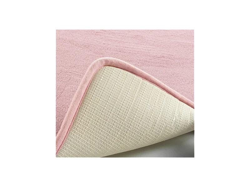 Tapis Contour WC "Vitamine II" 45x45cm Rose