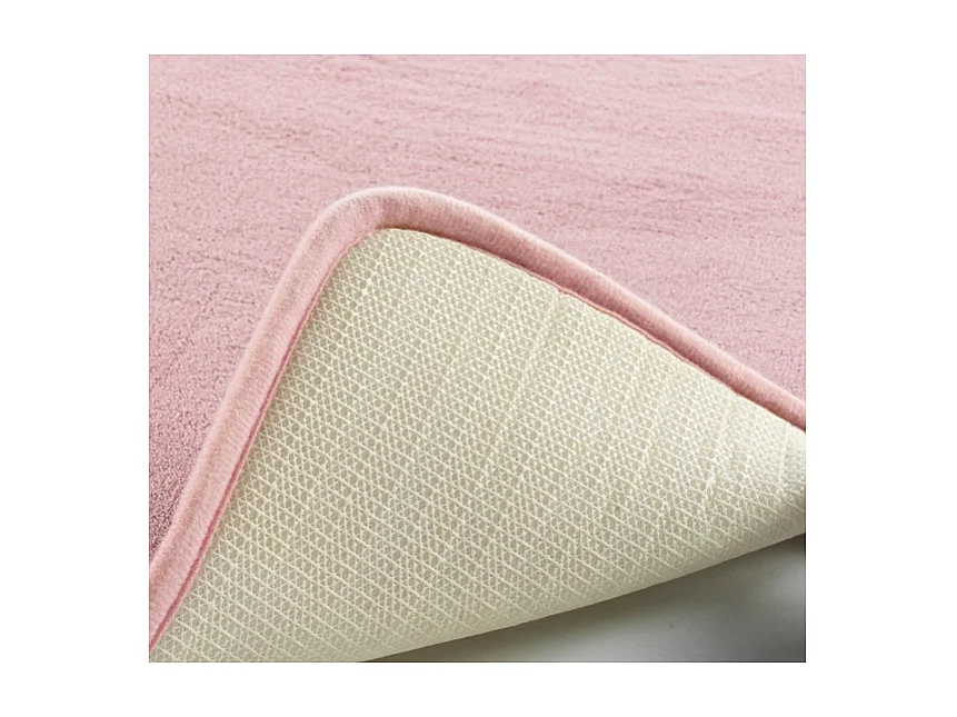 Tapis Contour WC "Vitamine II" 45x45cm Rose