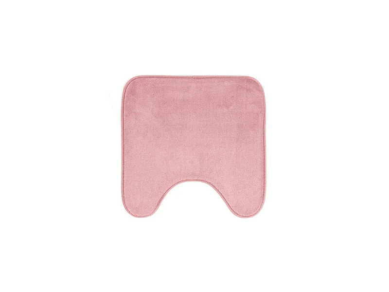 Tapis Contour WC "Vitamine II" 45x45cm Rose