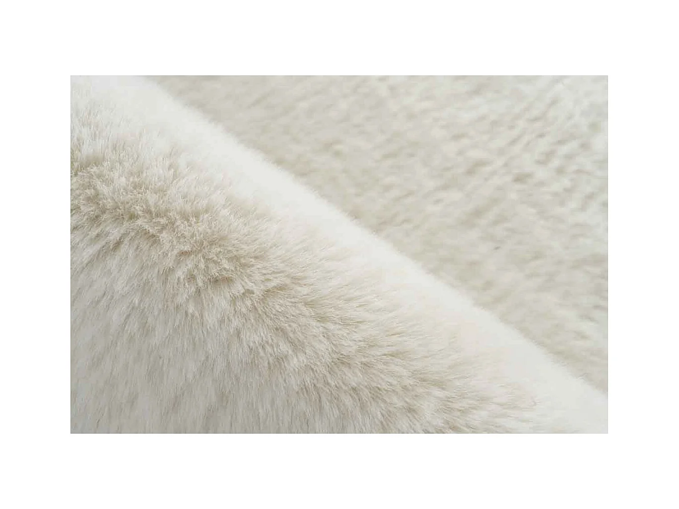 Tapis de Bain Doux Antidérapant "Rabbit" Blanc 40 x 60 cm