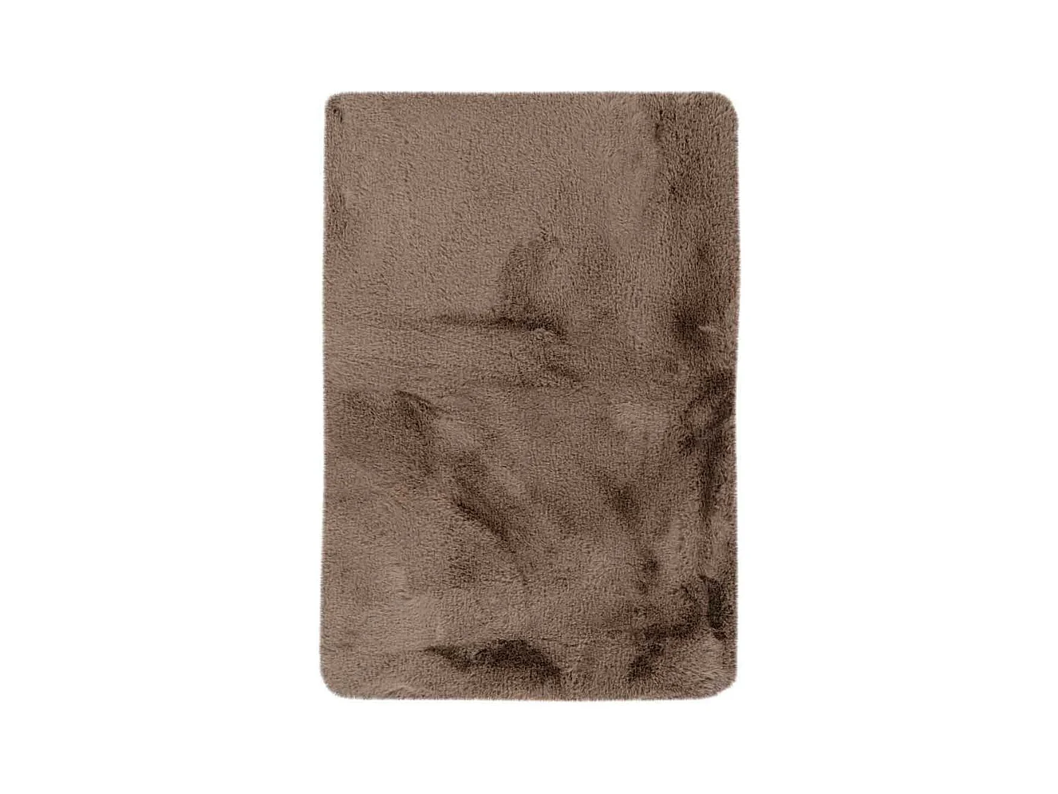 Tapis de Bain Doux Antidérapant "Rabbit" Beige Foncé 40 x 60 cm