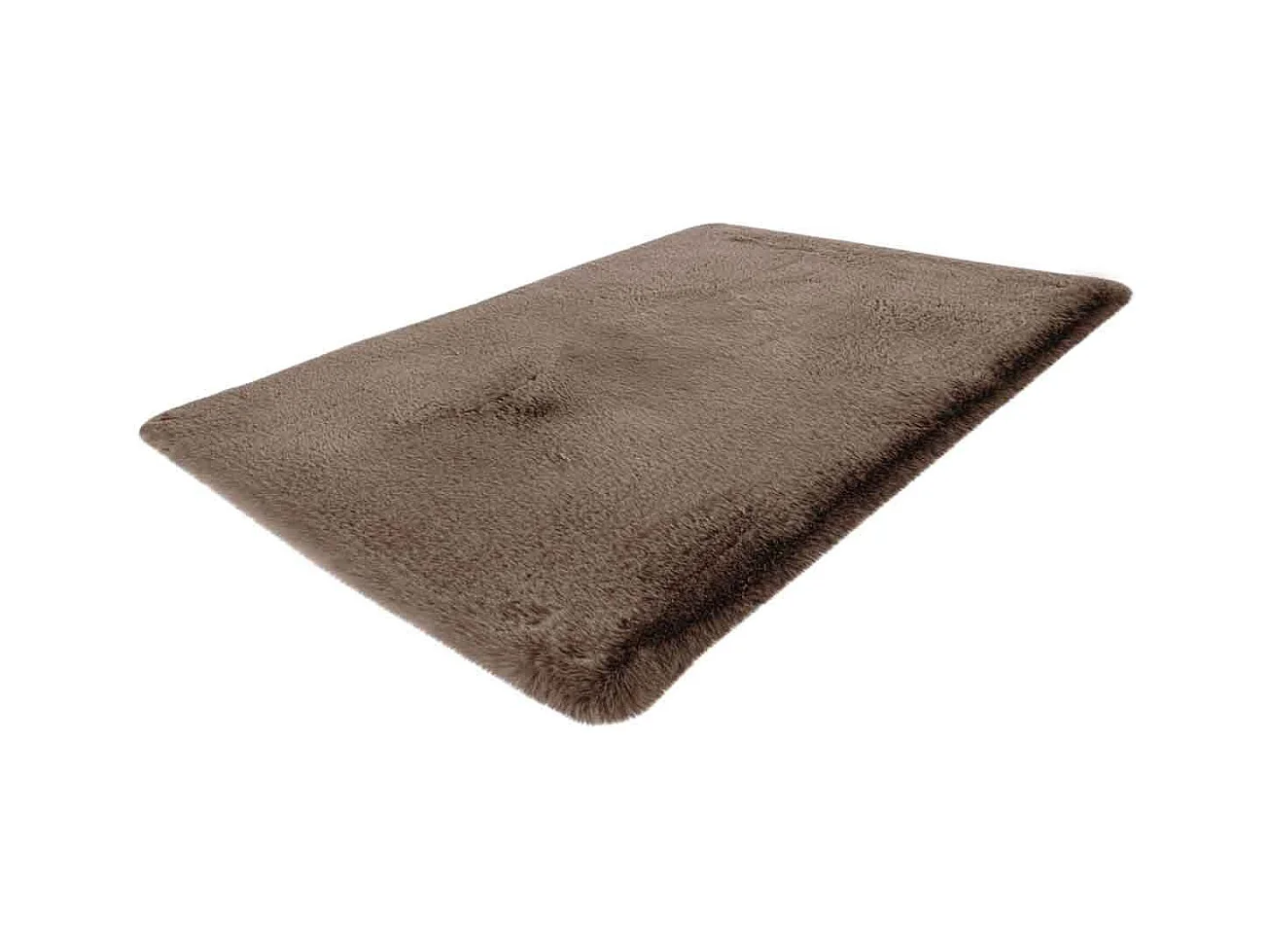 Tapis de Bain Doux Antidérapant "Rabbit" Beige Foncé 40 x 60 cm