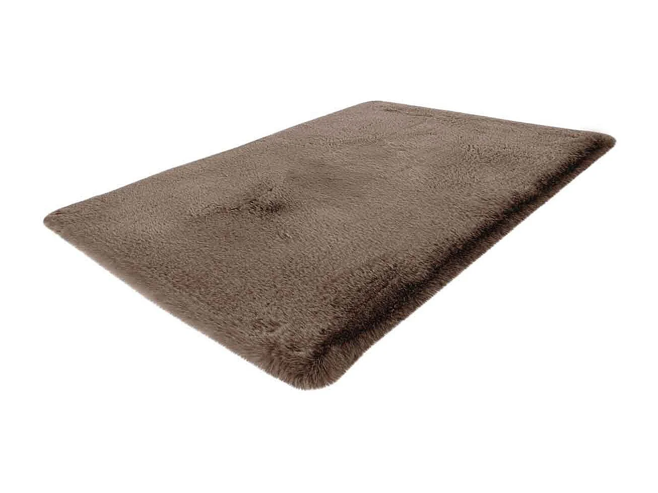 Tapis de Bain Doux Antidérapant "Rabbit" Beige Foncé 40 x 60 cm