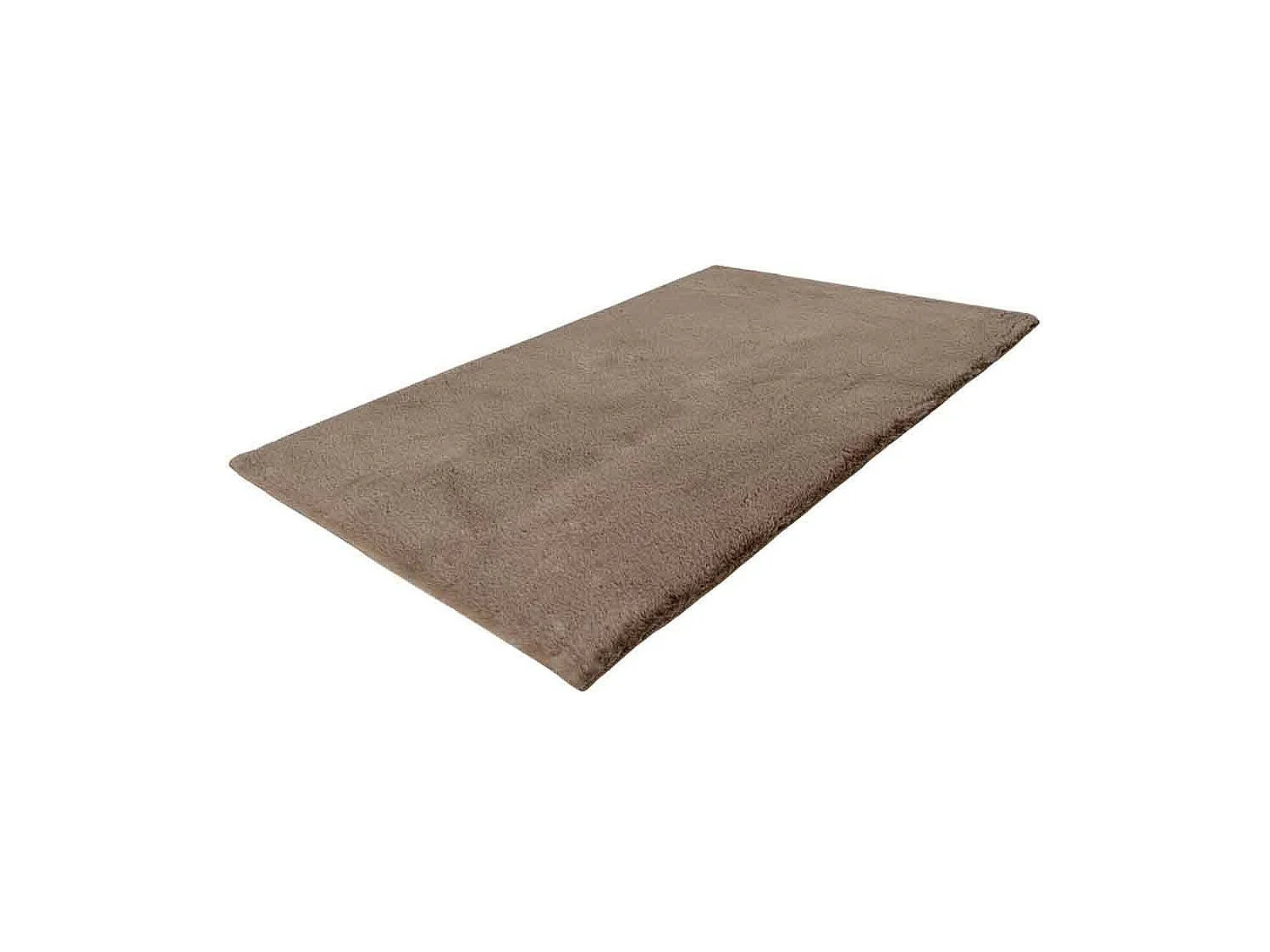 Tapis de Bain Fait à la Main "Rabbit" Beige Foncé 50 x 90 cm