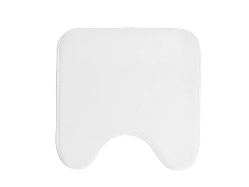 Tapis Contour WC "Vitamine II" 45x45cm Blanc