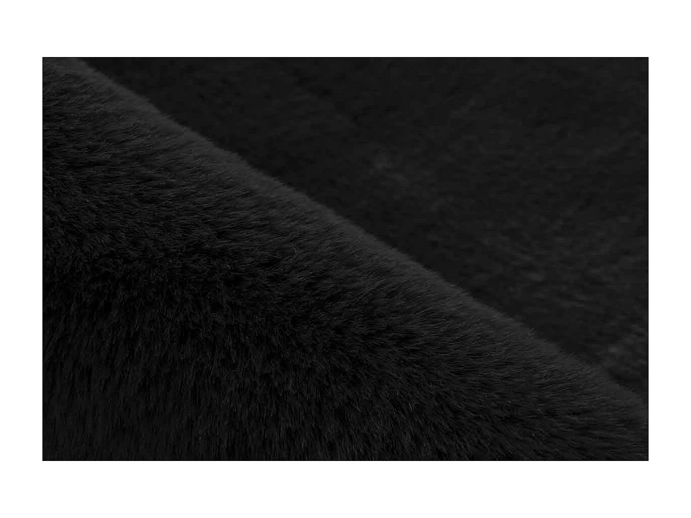 Tapis de Bain Doux Antidérapant "Rabbit" Gris Foncé 50 x 90 cm