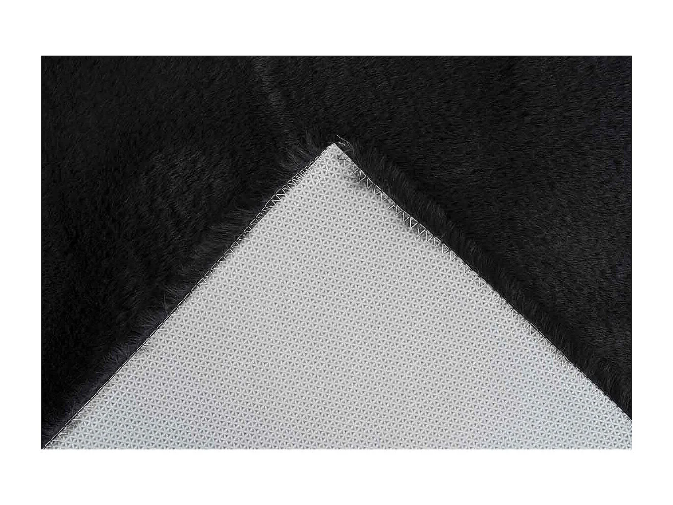 Tapis de Bain Doux Antidérapant "Rabbit" Gris Foncé 50 x 90 cm