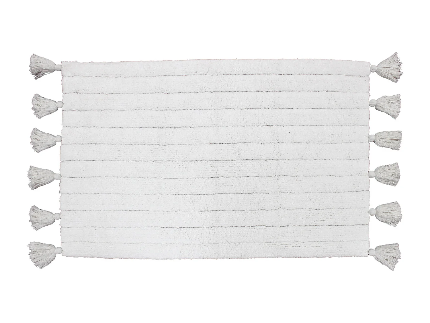 Tapis de Salle de Bain "Minatis" 50x80cm Blanc