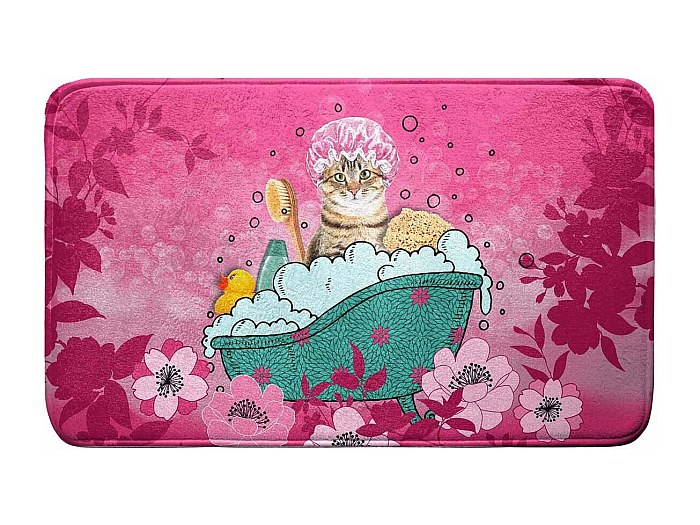 Petit Tapis Turc En Rectangle, Beige, 33x16 Pouces (84x41 Cm) - Paillasson Ou Tapis SDB