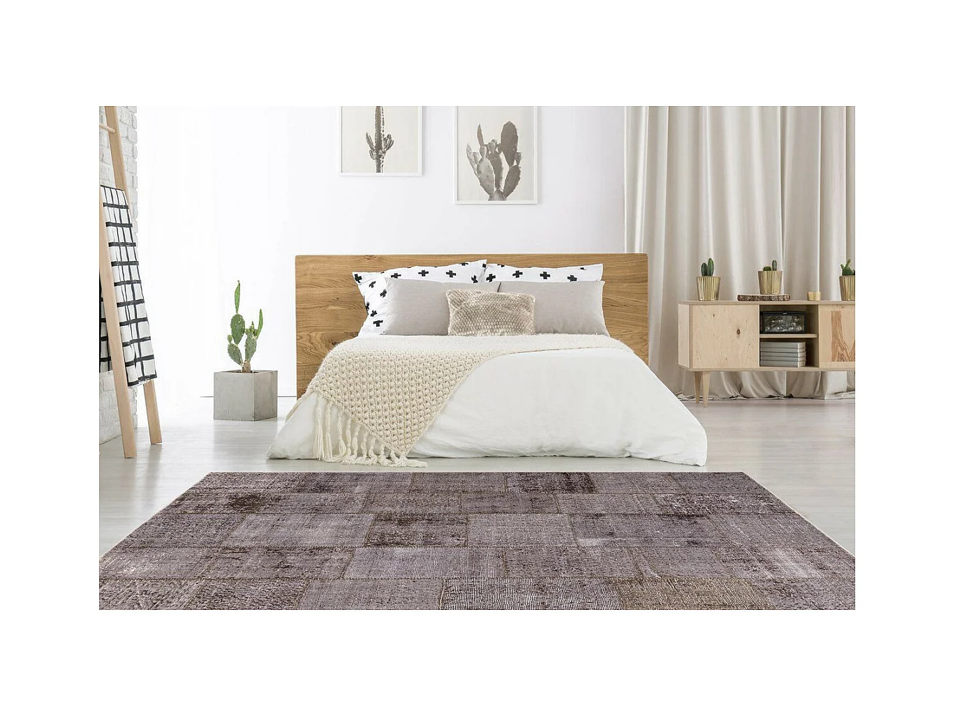 Tapis Tissé à la Main "Piedmont" Anthracite 200 x 290 cm