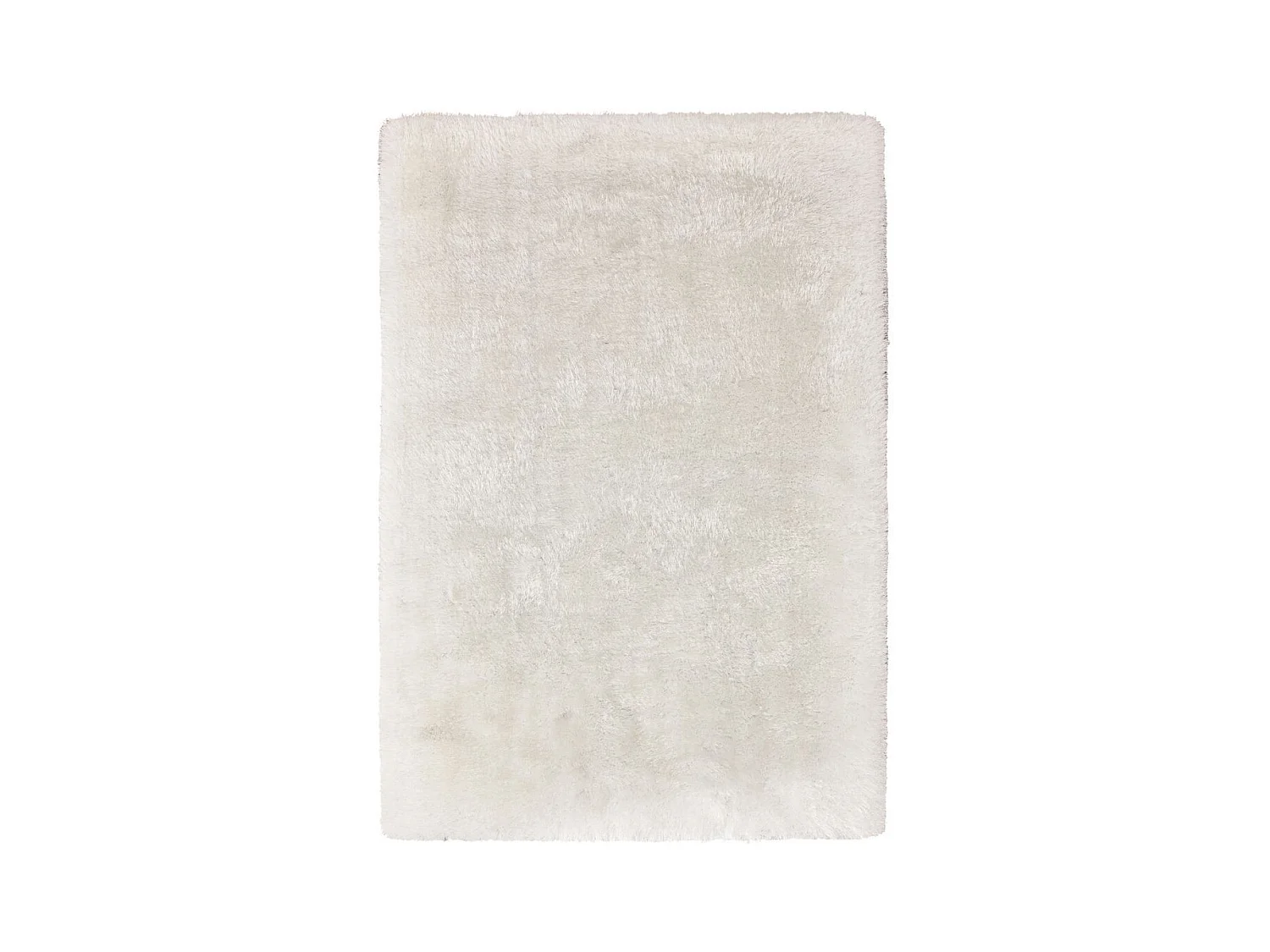 Tapis Shaggy Fait Main "Cosy" Blanc 80 x 150 cm