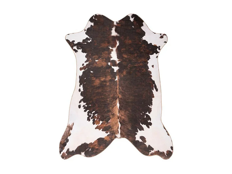 Tapis Animal Imitation Fourrure "Western" Marron 160 x 220 cm