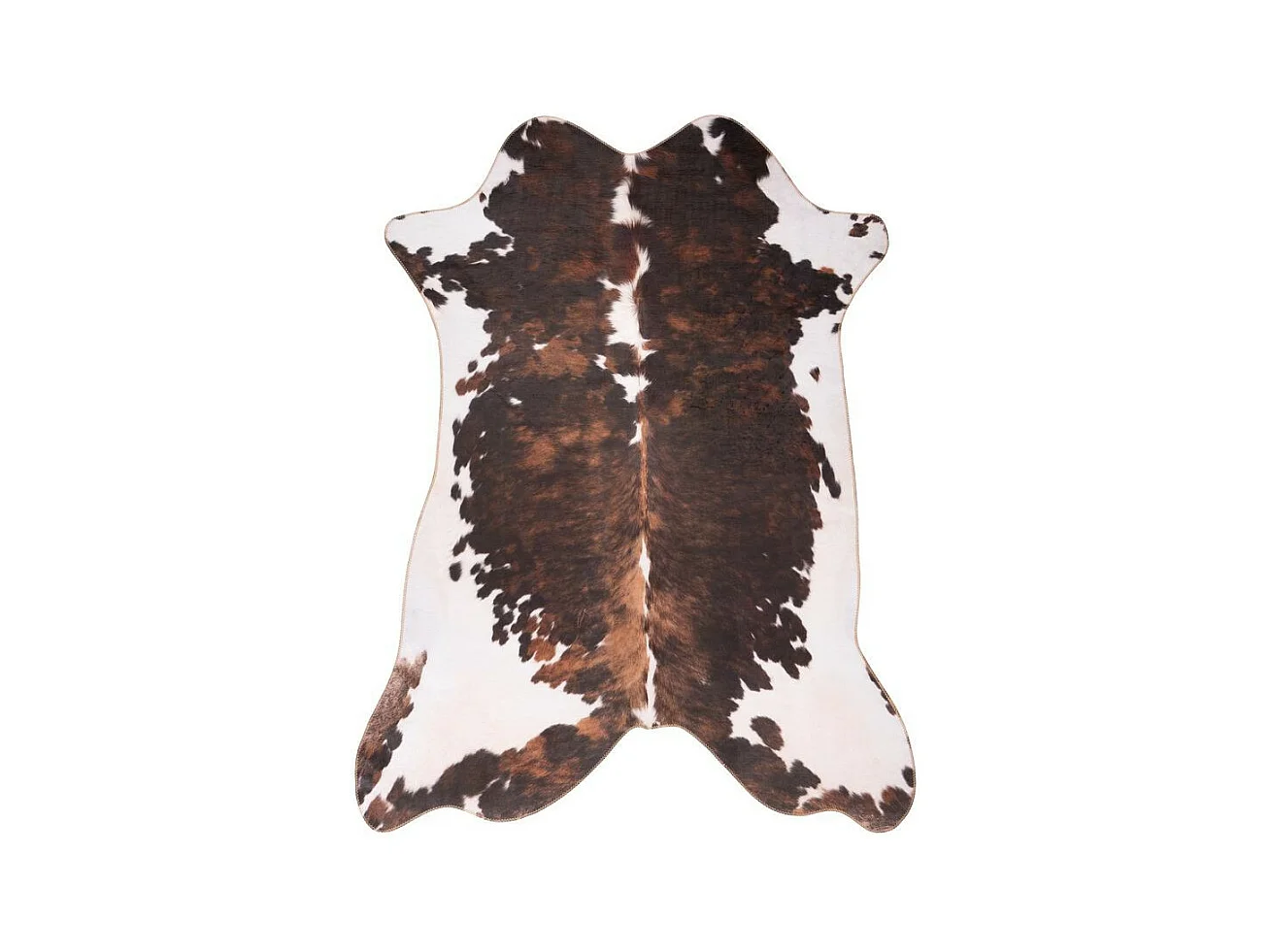 Tapis Animal Imitation Fourrure "Western" Marron 160 x 220 cm