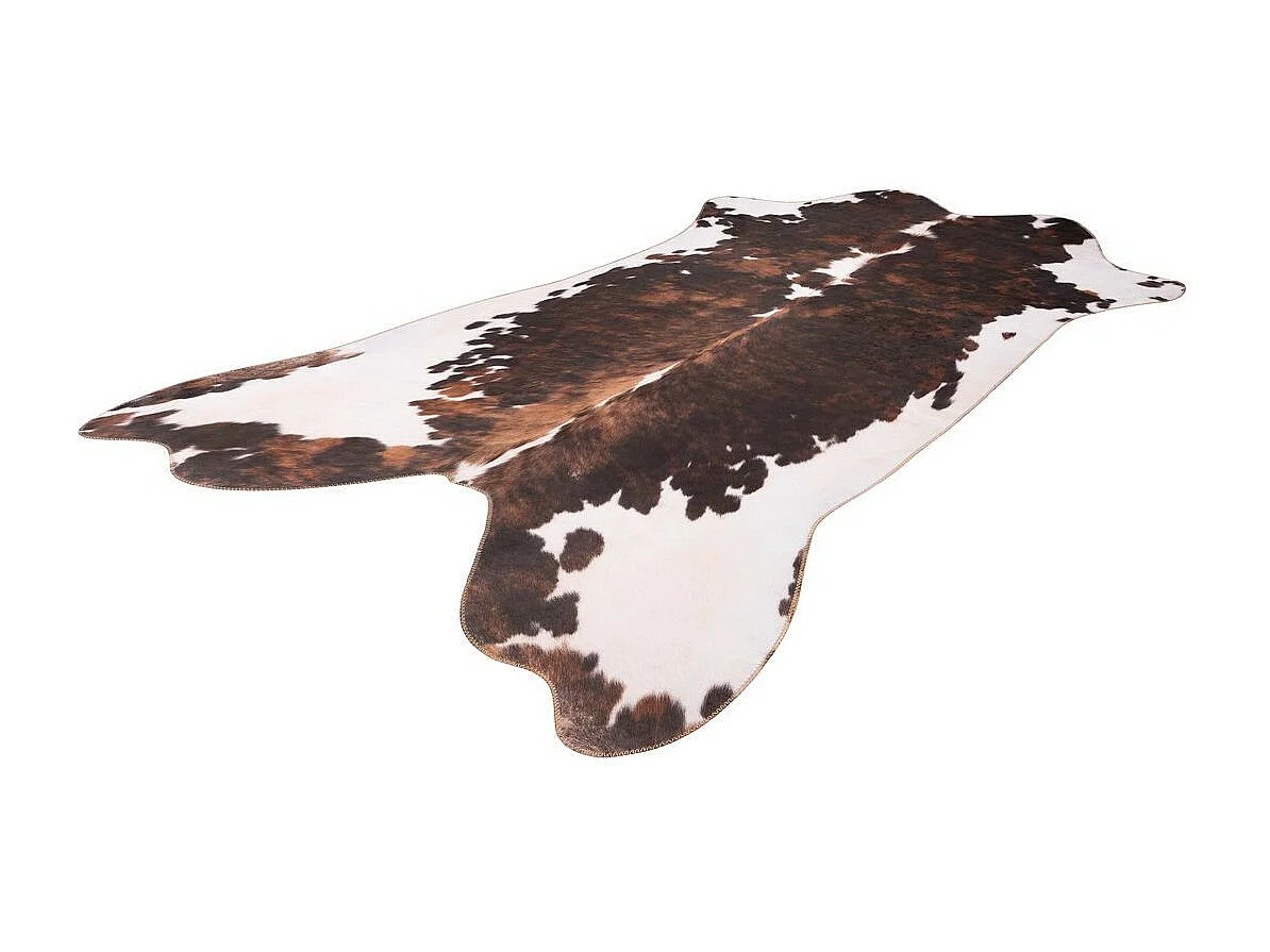 Tapis Animal Imitation Fourrure "Western" Marron 160 x 220 cm