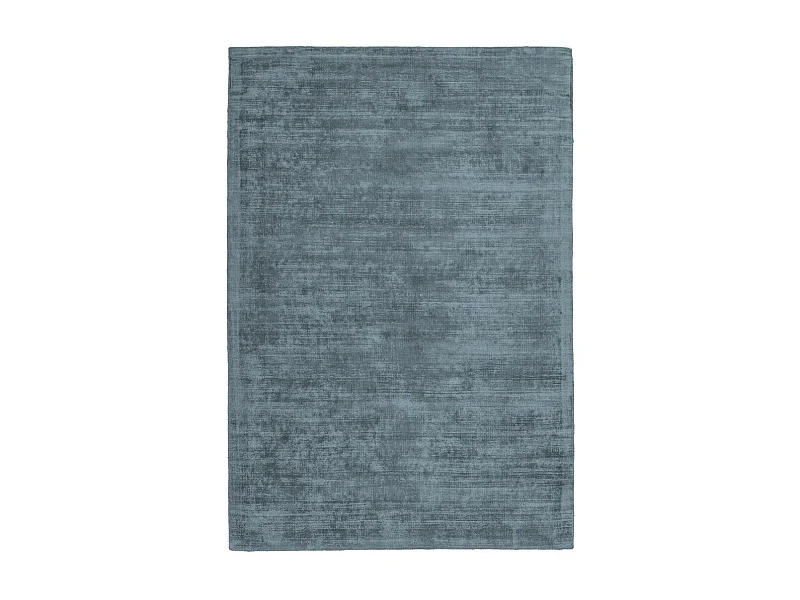 Tapis Tissé à la Main "Village" Bleu 120 x 170 cm