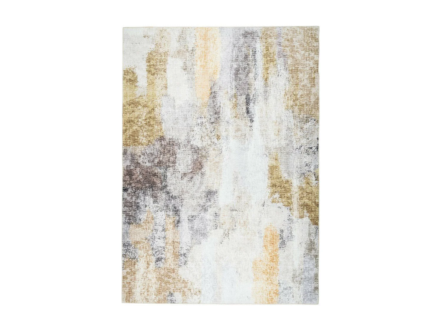 Tapis Vintage à Poils Plats "Galaxy III" Beige 170 x 240 cm