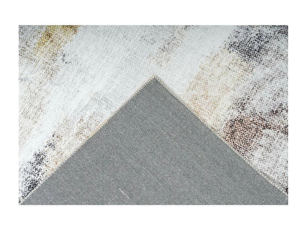 Tapis Vintage à Poils Plats "Galaxy III" Beige 170 x 240 cm