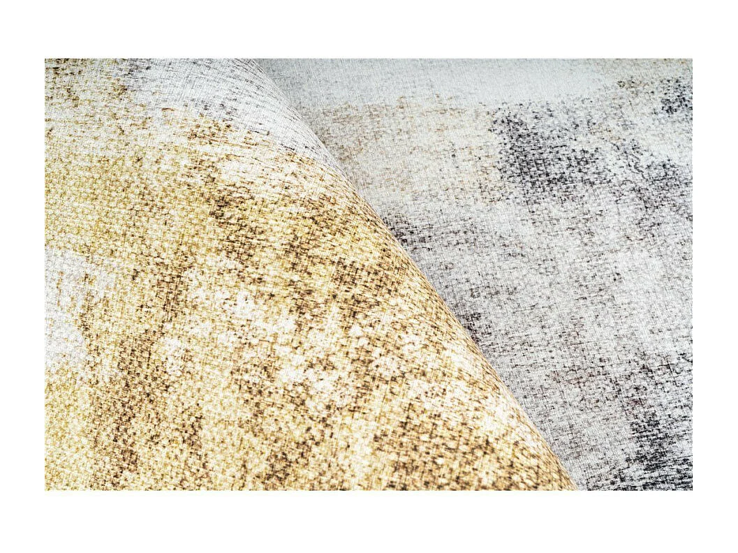 Tapis Vintage à Poils Plats "Galaxy III" Beige 170 x 240 cm