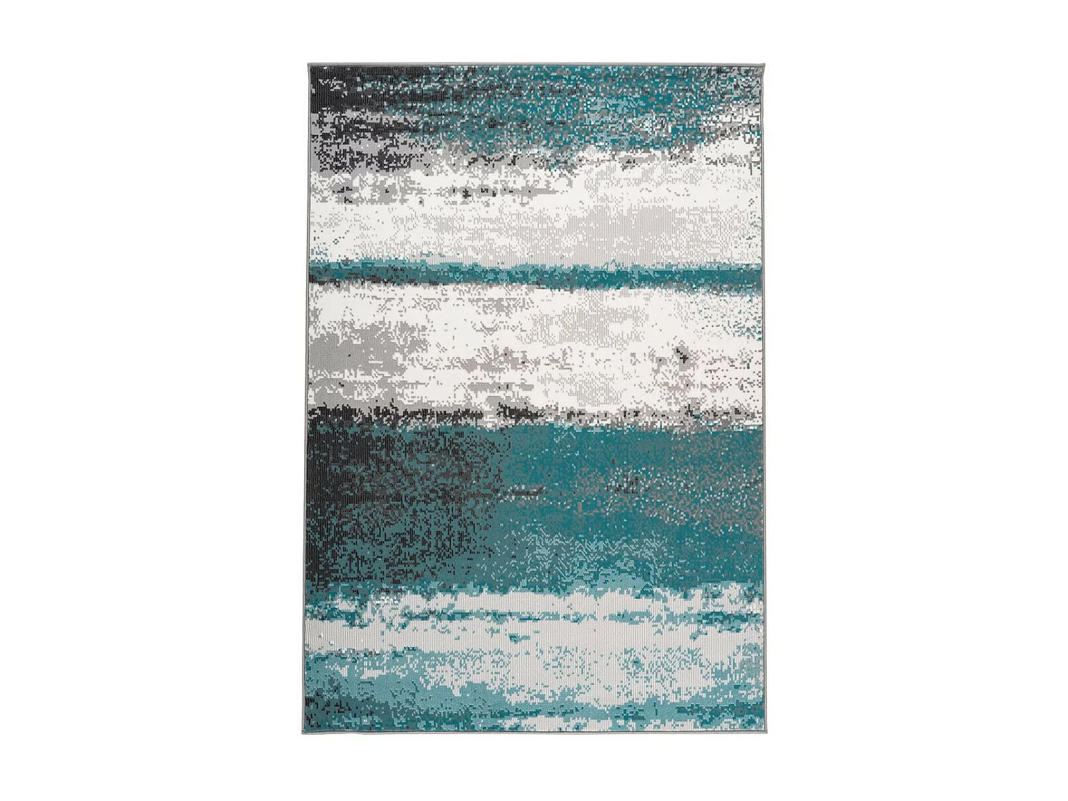 Tapis Vintage à Poils Courts "Esperanto V" Bleu 80 x 150 cm