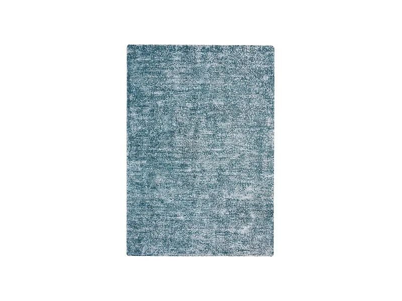 Tapis Vintage Tissé à la Main "Etna" Bleu Pétrole 120 x 170 cm