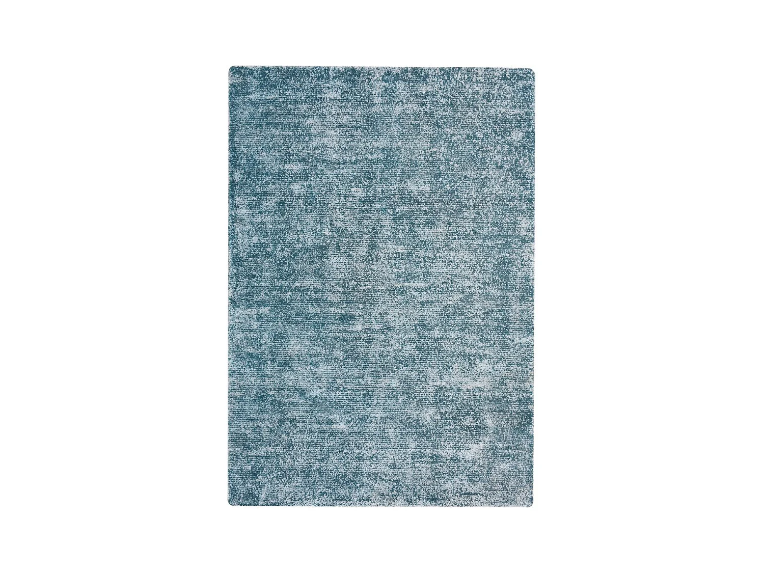 Tapis Vintage Tissé à la Main "Etna" Bleu Pétrole 120 x 170 cm