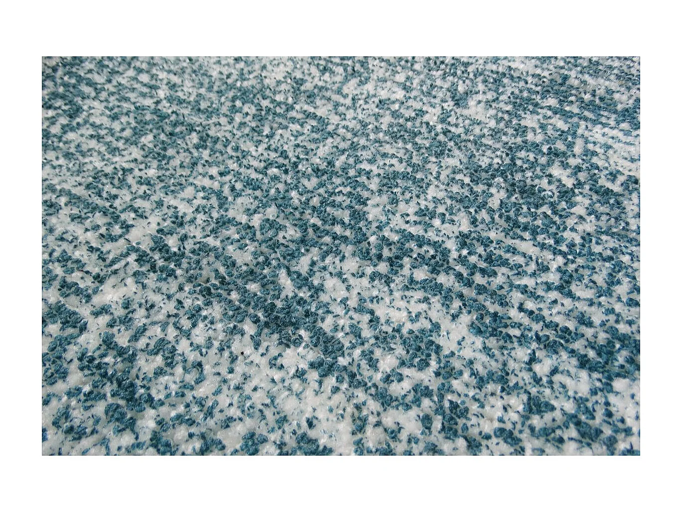 Tapis Vintage Tissé à la Main "Etna" Bleu Pétrole 120 x 170 cm