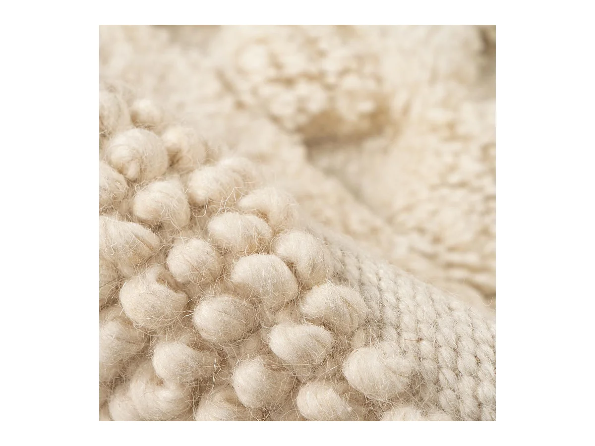 Tapis Bohème Fait à la Main "Bohist" Naturel 120 x 180 cm