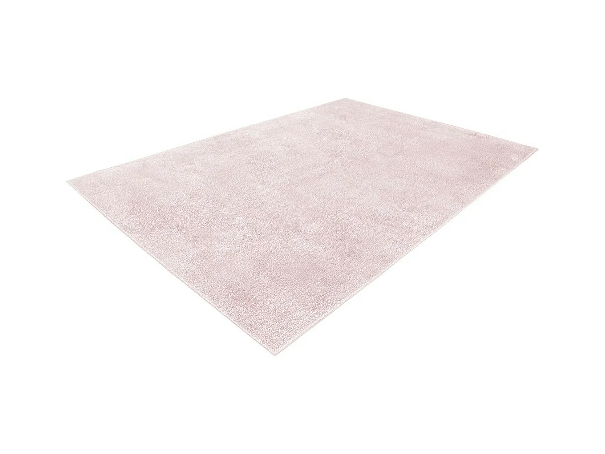 Tapis Shaggy Fait Main "Bali" Rose 160 x 230 cm