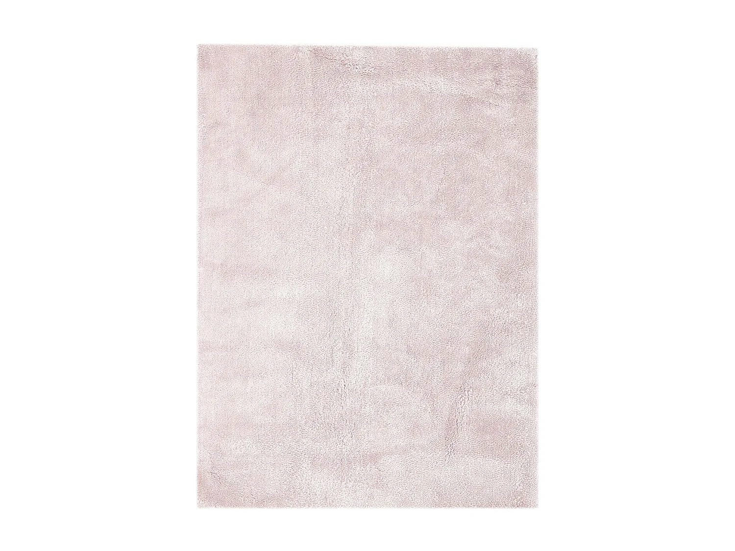 Tapis Shaggy Fait Main "Bali" Rose 160 x 230 cm
