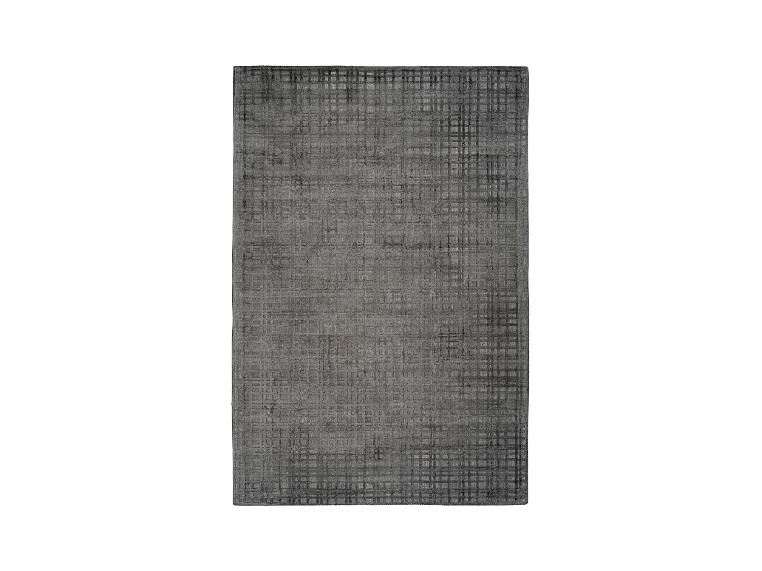 Tapis Tissé à la Main "Karma" Anthracite 80 x 150 cm
